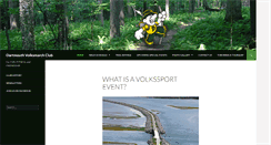 Desktop Screenshot of dartmouthvolksmarchclub.com